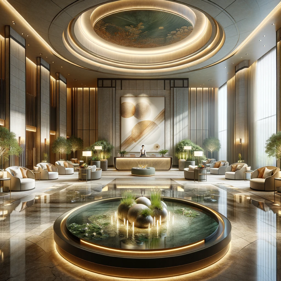 spa lobby spa lobby